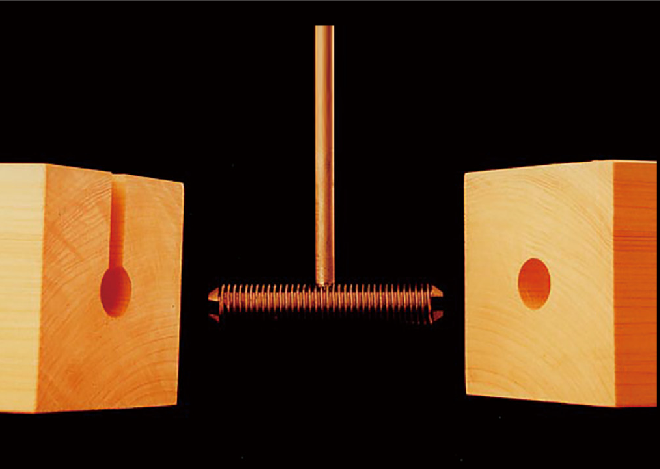 中空ボルト 挿入例